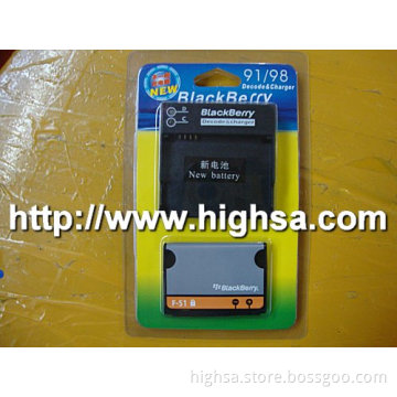 F-S1 Battery F S1 Battery Use for Blackberry 9800 9810 etc Mobile Phones